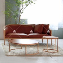 Nordic Designer Bouyi Fashion Living Room Apartment Sofa Solid Wood Small Household Type Single Double Trio 2019 New Sofa