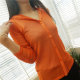 Silk mesh hooded long-sleeved cardigan women's single layer thin coat protection sun cool blouse mulberry silk ສີສົດໃສເທິງ