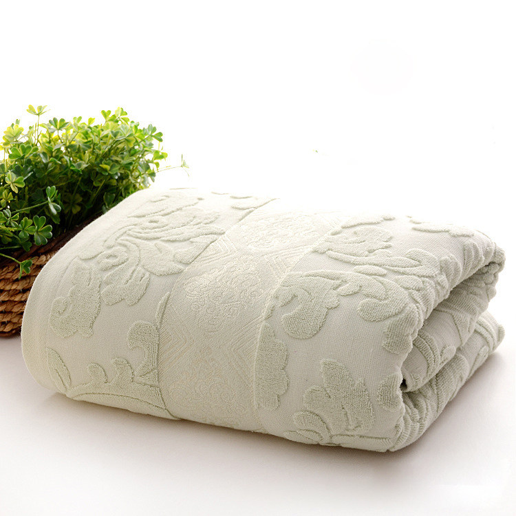 老式纯棉毛巾被夏季薄纱布被子单双人全棉空调毯纯棉提花毛巾夏被