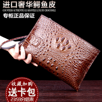 New Thai avocado leather handbag genuine leather business mens bag casual hand grab bag for mens youth leather handbag handbags
