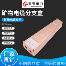 BTTZ mineral insulated fireproof cable branch box YTTW flexible copper sheath T connection transfer box connector clamp