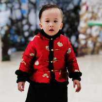 Hanfu boys winter clothing year-old dress Male Bao Dang Childrens dress Childrens New Years New Years New Years New Years Eve Festive Clothes