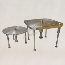 Full station instrument for medium-disc forced-to-middle base stainless steel homing disc basis point mapping engineering measurement observation pier