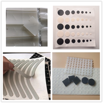 3m silicone round anti-slip black nitrile rubber single side self-adhesive pad 30 40 50 60 70 transparent white