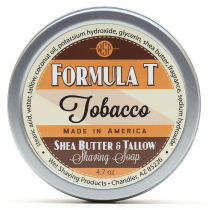 American WSP Tobacco Flavored Butter and Shea Butter Shaving Soap 135g