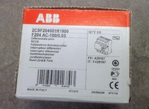 Brand new original ABB electric shock protector air switch F204 AC-40 0 5 40A