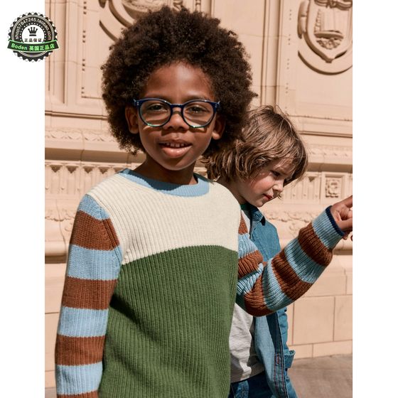 Purchase agent MiniBoden children's sweater 25 autumn boys' coffee strip pure cotton pullover knit sweater 2-14 years old
Purchase agent MiniBoden children's sweater 25 autumn boys' coffee strip pure cotton pullover knit sweater 2-14 years old
