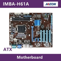 Industrial motherboard#AAEON IMBA-H61A 4PCI slots 6 serial ports VGA DVI dual display