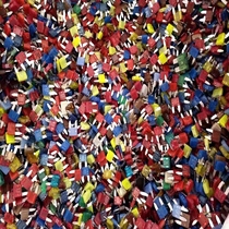 Car Import Fuse Mini Middle Number small inserts for 4S Shop 5A-30A Universal insurance sheet unpacking pieces