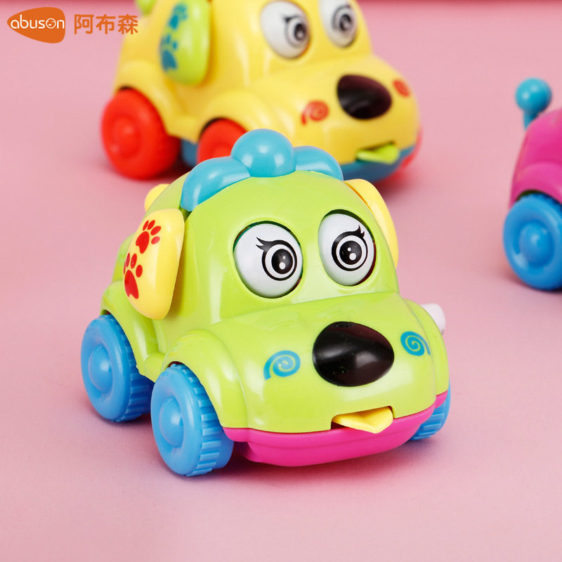 儿童上链发条玩具车会跑宝宝婴幼儿益智上劲学爬小玩具转转玩具
