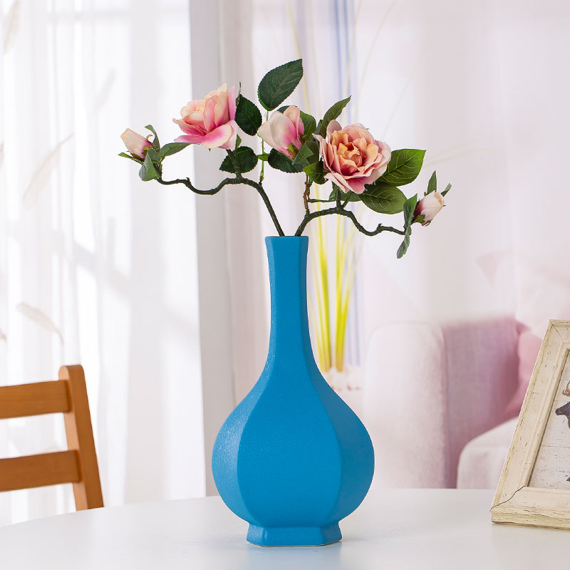 Northern wind ceramic vase home sitting room adornment dry flower vase decoration table, TV ark, creative furnishing articles