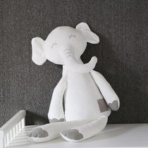 Exporting UK ins Smile Elephant Dolls Coax Baby Sleeping Rabbit Newborn Baby Sleeping Plush Toys