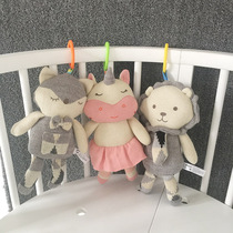 Export Nordic ins Wind wool doll knitted cotton thread baby comfort doll plush toy doll pendant