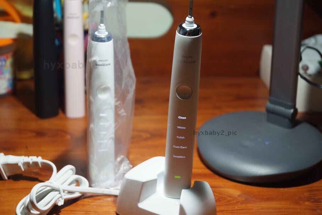 美国进口 飞利浦电动声波牙刷hx9332 9340钻石洁白清牙菌斑 正品