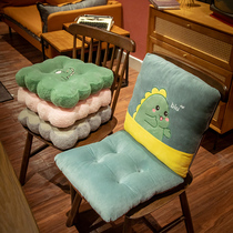 Long sitting conjoined cushion backrest cushion integrated office chair cushion car seat cushion stool butt cushion student mat