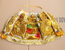 Taoist embroidery Tianlong embroidery convex embroidery floating Dragon grain scale clothes Mazu Wang Ye Guan Gong Shenyi dragon robe God cloak