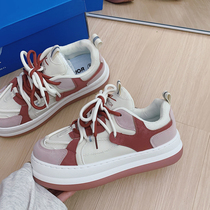 Back Force Strawberry Powder Bulk Shoes Woman Cute Summer Breathable Mesh Panel Shoes Students 100 Hitch Wind Korean Version Netting Shoes