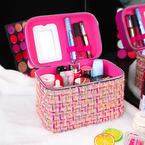 Cosmetic bag womens portable 2021 new high-grade sense of large capacity cute high-value storage box Japanese suitcase bag
