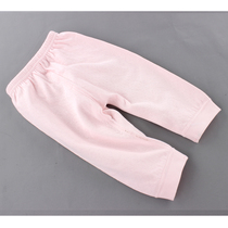 Tongtai cotton single-piece pants spring and autumn underwear baby trousers baby trousers baby trousers closed crotch boneless sewing