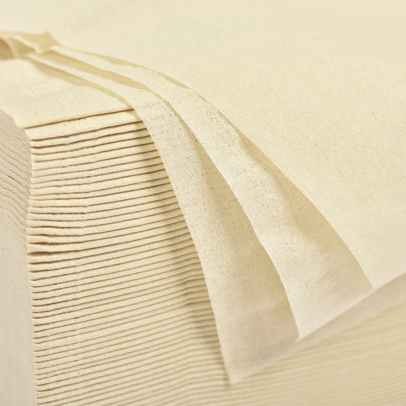 纯竹工坊竹浆本色纸抽纸 家用餐巾纸3层130抽抽纸透明装4提12包装