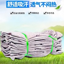 6-wire double-layer full canvas labor protection supplies gloves wear-resistant padded all-lining industrial operation machine repair protection welder