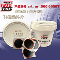 Germany Tiptopu Tail Repair Vacuum Tire Patch TV Barrel Patch Film Car Tire Glue Tool