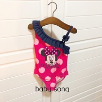 Foreign Trade Outlet 3-8 Year Old Petty Middle Girl One-piece Swimsuit Baby Cute Bikini Children Beach Swim spa