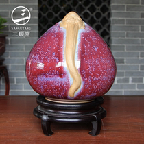 Bulk Blank Wine Bottle Upmarket Retro Home With Lid White Wine Tan Ceramic 3 catty Antique Seal Antique Sushi