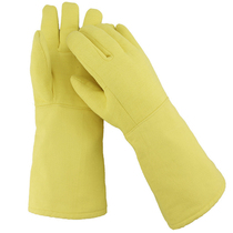 TOWA industrial 500 degree high temperature gloves heat insulation and anti-scalding steel metal smelting casting glass kiln maintenance
