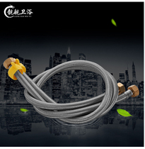 Manufacturer direct water heater stainless steel hoses water inlet pipe toilet hose steel wire double head hose