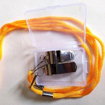 Coach match referee Metal Whistle Sports Football basketball emergency fire cheer stainless steel whistle