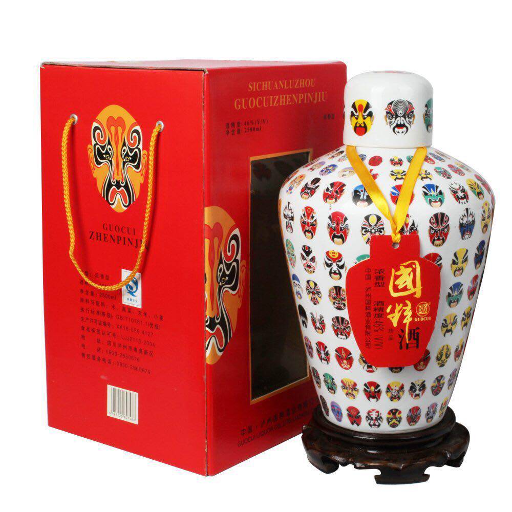 泸州国粹酒珍品52度五/5斤大坛装 2500ml 中秋收藏馈赠佳品