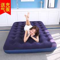 air mattress home air mattress double large single folding mattress thick simple portable nap floor