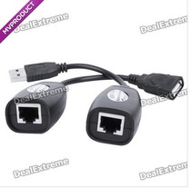 USB to RJ45 network cable extender USB signal amplifier USB 50 meters USB extender extension cable