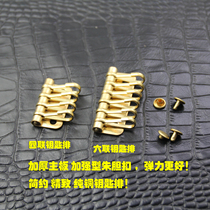 Brass key row AKM36 37 handmade key bag accessories