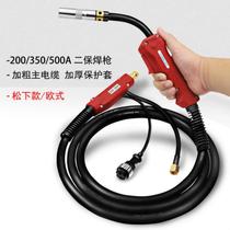 Five - meter plug repair old multi - functional inverter portable gun head for wire DC hand - hand welding machine