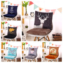 Cushion cushion One-piece chair Office sedentary classroom stool Student summer breathable ass seat cushion floor