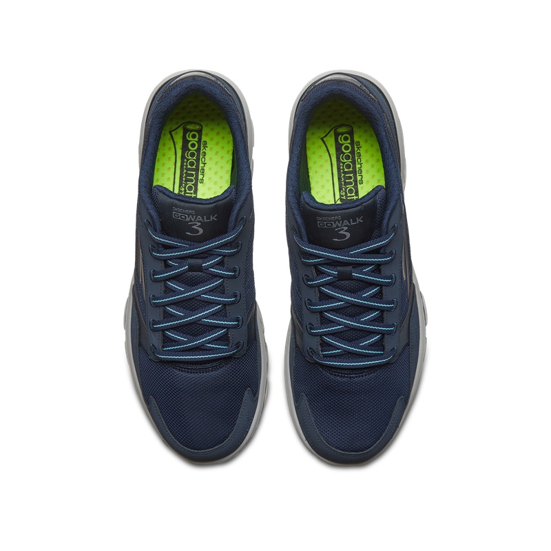 Skechers斯凯奇男鞋低帮鞋缓震健步鞋 网布拼接休闲鞋运动鞋54056 Skechers斯凯奇男鞋低帮鞋缓震健步鞋 网布拼接休闲鞋运动鞋54056