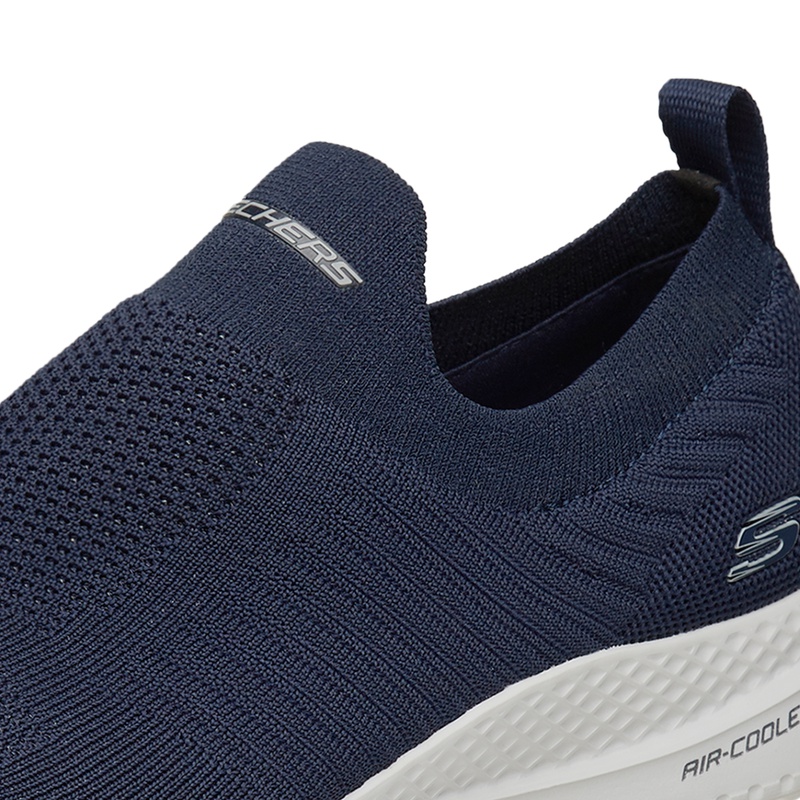 Skechers斯凯奇男鞋新款潮流一脚套休闲鞋透气网布运动鞋 Skechers斯凯奇男鞋新款潮流一脚套休闲鞋透气网布运动鞋