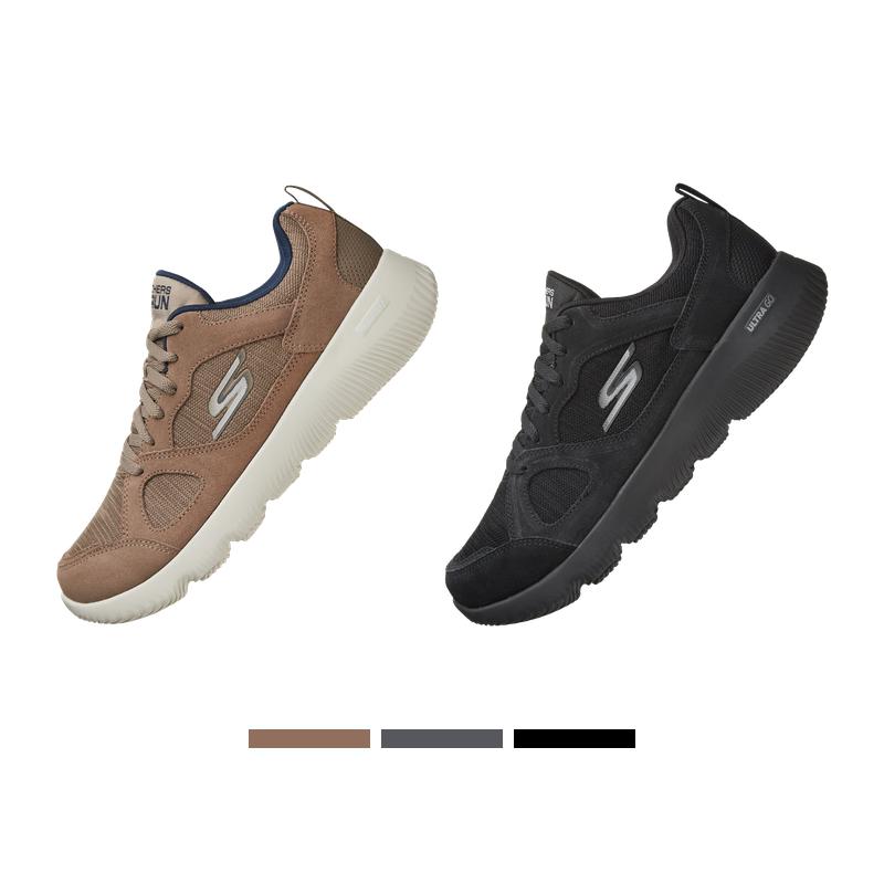 Skechers斯凯奇男鞋缓震跑步鞋慢跑鞋网布拼接休闲运动鞋55170 Skechers斯凯奇男鞋缓震跑步鞋慢跑鞋网布拼接休闲运动鞋55170