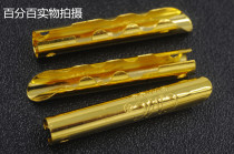 CMC pure copper gold plated banana head copper sheet 4MM speaker audio connector