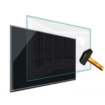 Support customized advertising machine Tempered glass Hotel KTV TV glass