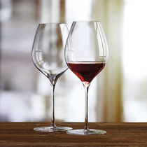 Premium handmade blown red wine glass to cup gift boxed Europe imported Rona lead-free crystal glass spot