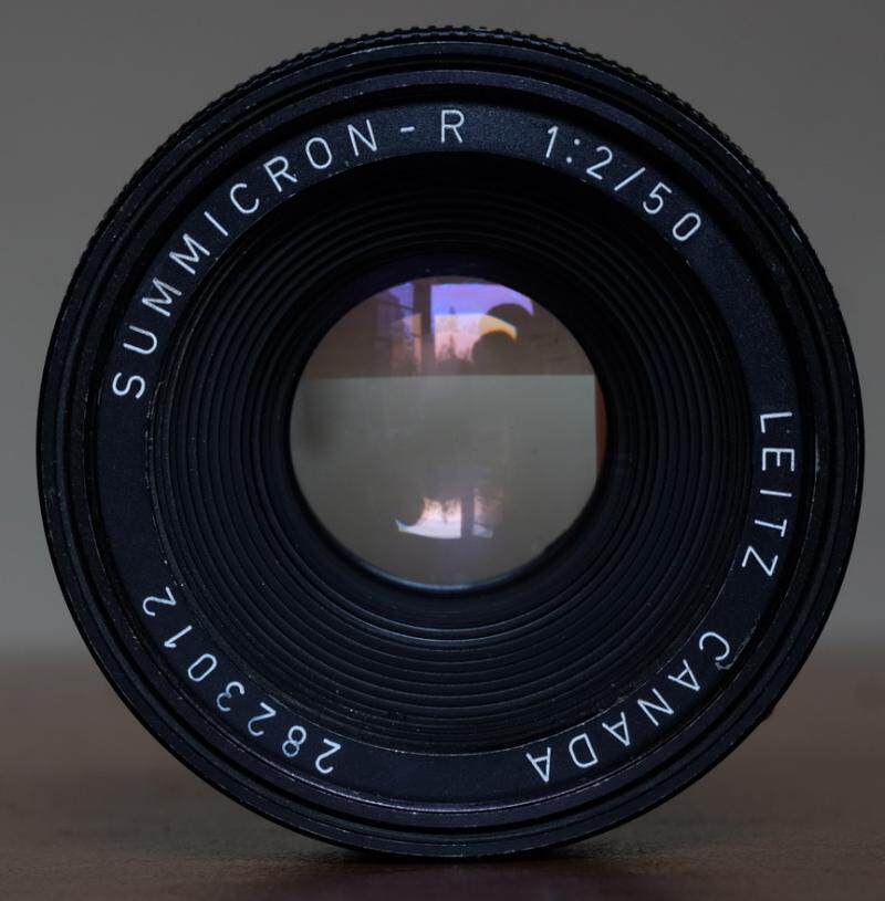 已改尼康口的徕卡leica summicron 1:2 / 50 e55_7折现价2600元