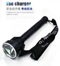 Forest Tiger H592 strong light flashlight household ultra-bright waterproof outdoor long-range T6 strap portable USB rechargeable