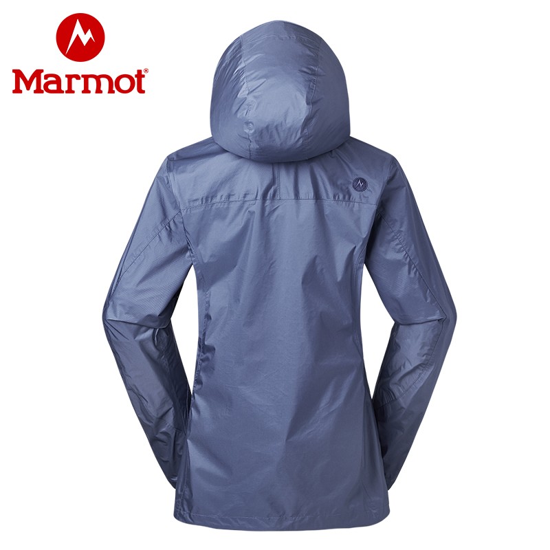Marmot/土拨鼠户外运动春季户外女防风防水冲锋衣夹克V46700 