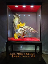 Large Cliff Berry Yew Wood Carvings wood sculptures Guanyin Flowers Pear Wood Solid Wood Root Sculptures Five Children Big Belly Laughs Alpine