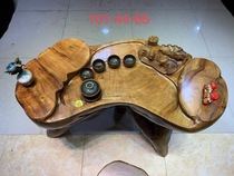 Clear Bin Price Root Carving Tea Table Scented Wood Gold Silk Nam Solid Wood Tea Table Tree Head Overall Tree Root Engraving Tea Table Chicken Wings Wood