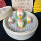 선생님 lu Ziming, Shou tao 잎 스팀 롤빵 곰팡이 중국 꽃 케이크 곰팡이 패턴 모양 도구 DIY 선생님 lu Ziming, Shou tao 잎 스팀 롤빵 곰팡이 중국 꽃 케이크 곰팡이 패턴 모양 도구 DIY