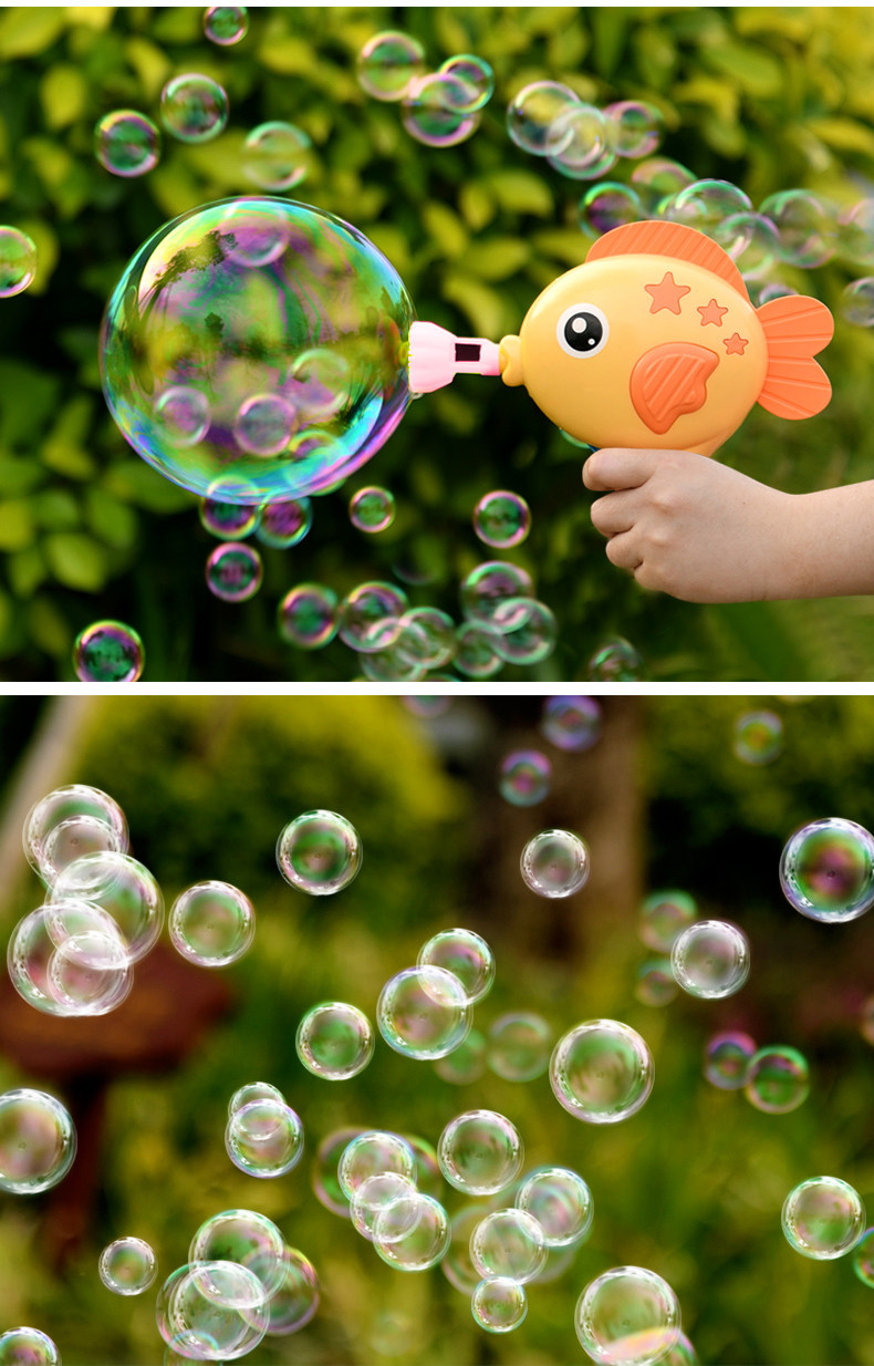 抖音爆款泡泡机儿童玩具不漏水网红